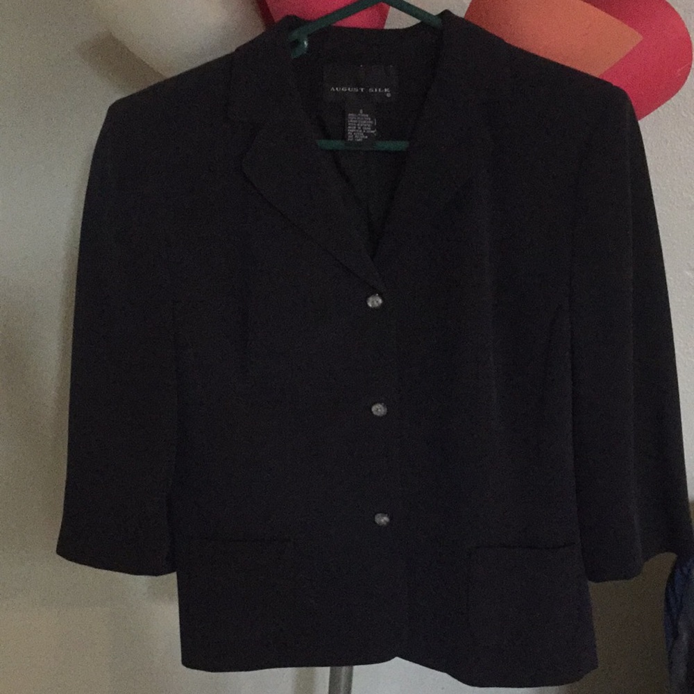 Silk overcoat